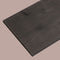 Stock Sale Marlow - Wall-mounted clothes rail with shelf Detail der dunklen Holzplatte in Galerieposition 1 vor einfarbigem Hintergrund