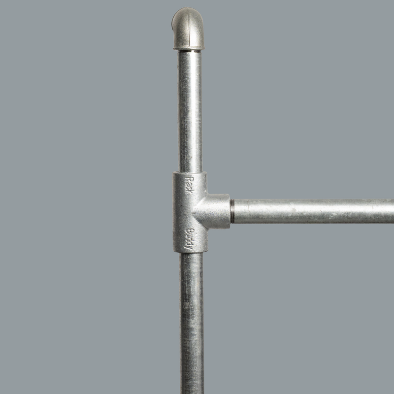 The Walk-In förvaringssystem med 2 sektioner - (4 hyllor / 4 hyllor)