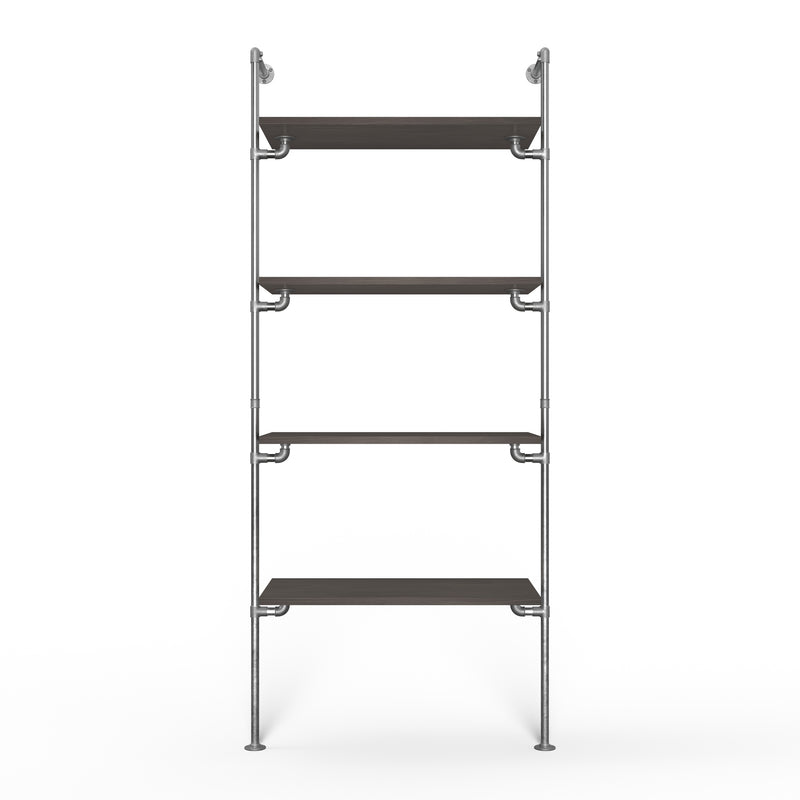 Original Walk-in förvaringssystem med 1 sektion - (4 hyllor)