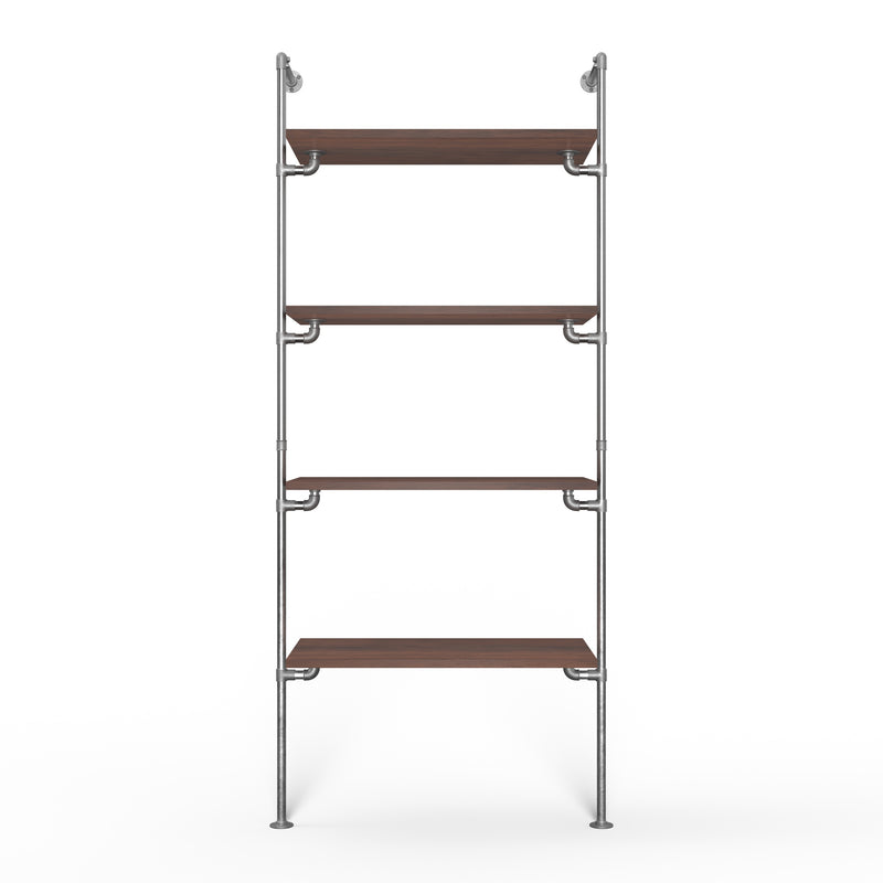Original Walk-in förvaringssystem med 1 sektion - (4 hyllor)